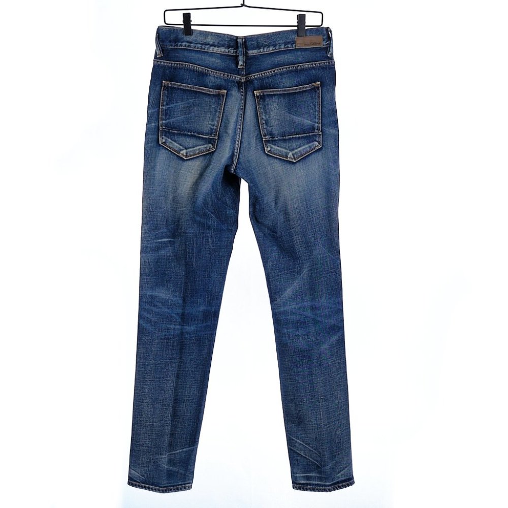 DNKY Dark Wash Distressed Men's Jeans Straight 32x32 - Picture 7 of 9